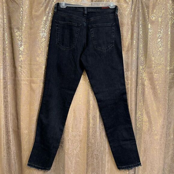 DIESEL Babhila 084NX Slim Skinny Dark Blue Black Women's Ankle Jeans W24/L32 - Picture 2 of 12